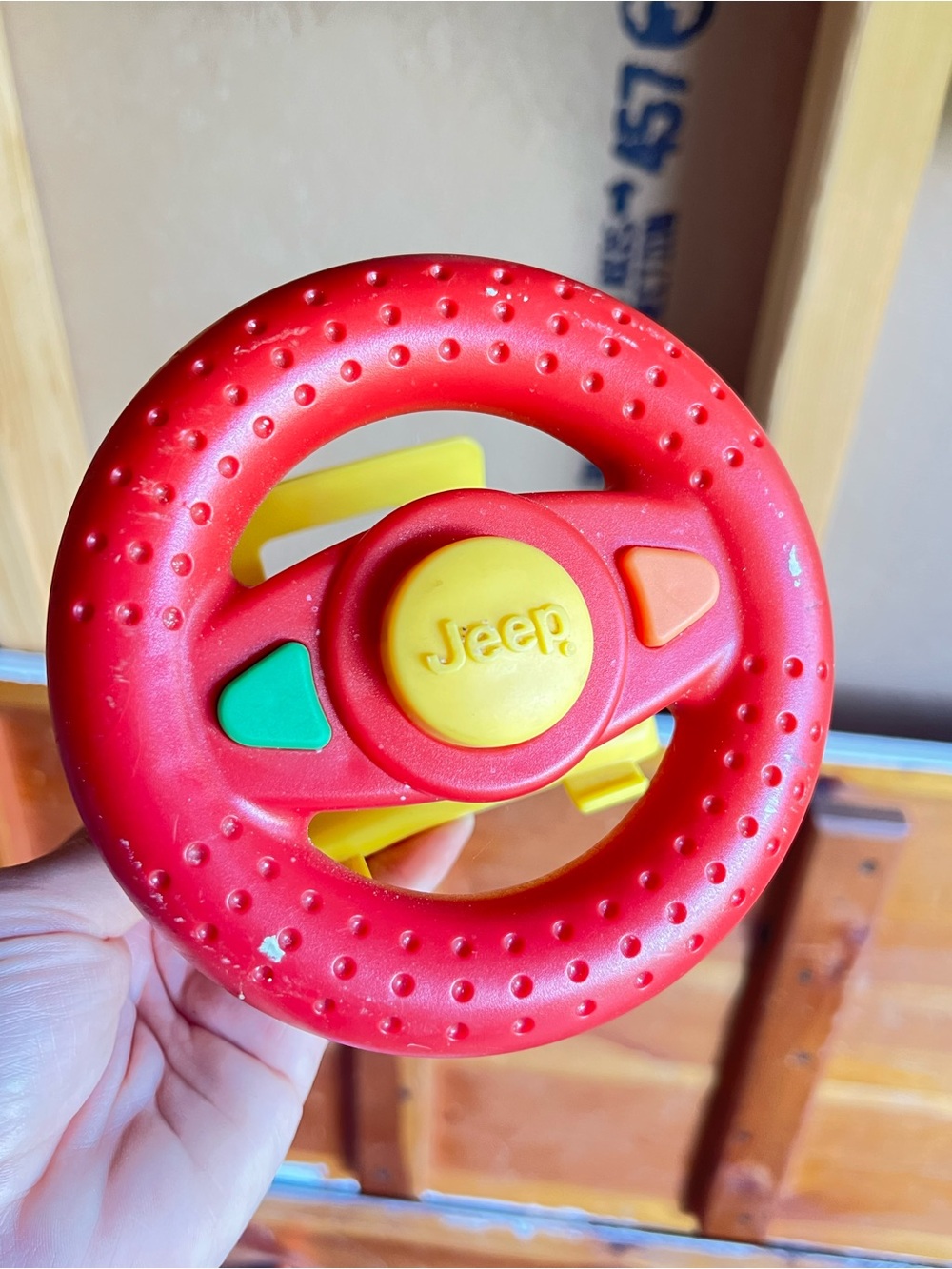 Jeep Stroller Steering Wheel attachment Toy